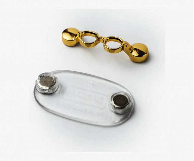 Магнитный держатель для очков MagTag® Lovers Gold